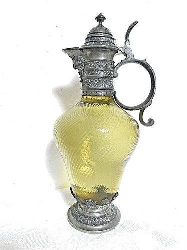 Caraffa antica vetro - caraffa, in