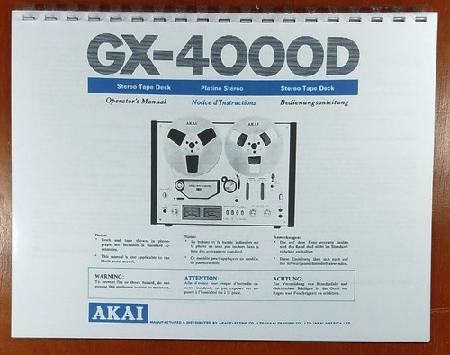 Akai 4000d reel to - reel,