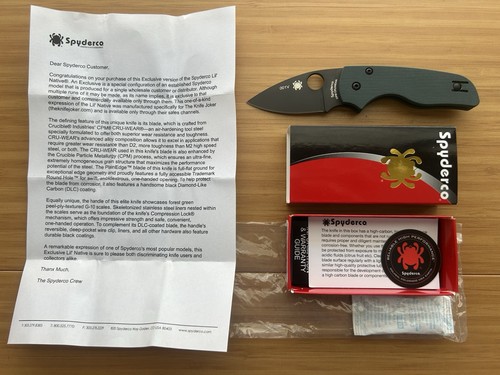 Spyderco 001v coltello joker - spyderco,