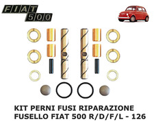 KIT PERNI FUSI RIPARAZIONE FUSELLI FIAT 126 500 R D F L NUOVI MADE ITALY 901085