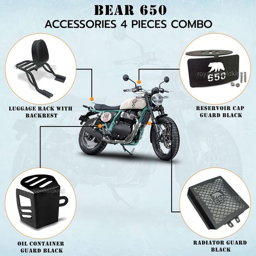 Per royal enfield bear - bear, 650
