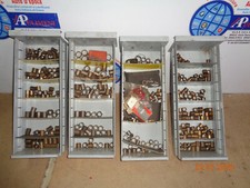 STOCK BLOCCO RICAMBI BOCCOLE OTTONE AUTO VARIE APPLICAZIONI E MISURE CIRCA 200pz