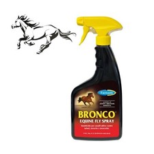 INSETTICIDA PER CAVALLI    BRONCO  EQUINE FLY SPRAY  600 ML  PRONTO USO