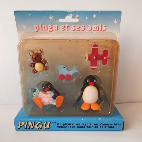 Pingu mascot set figure