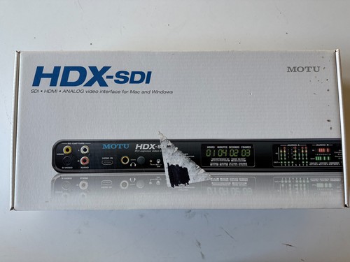 Motu hdx sdi - motu, hdx-sdi