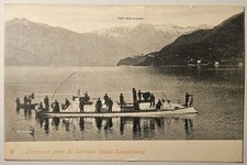 CARTOLINA D'EPOCA PAESAGGISTICA - PANORAMA CANNOBIO (R. TORPEDINIERA) - VIAGG