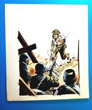 Disegno originale Formato 18 X 20,5 Su Cartoncino Autore Non Conosciuto