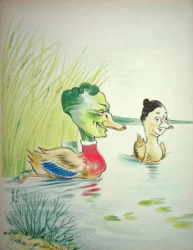 Caricatura georges bastia - [caricatura],