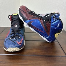 Taglia 11 - Nike LeBron 12 XII SE What The 2015 Multicolore 802193-909 Uomo Usato in ottime condizioni