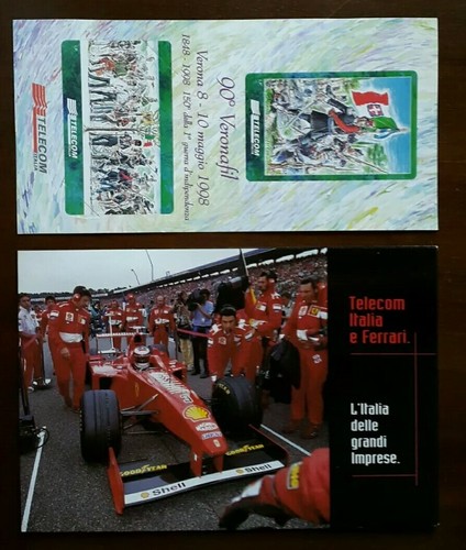 Schede telefoniche 2 folder - -,