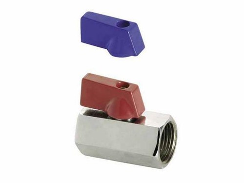 Ottone valvola sfera - a, mini