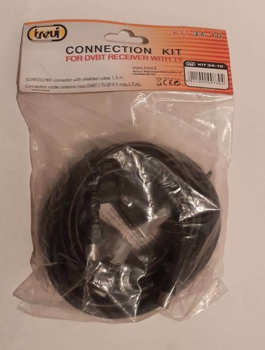 Connettore scart cavo - e,