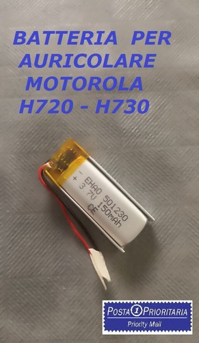 Batteria per auricolare