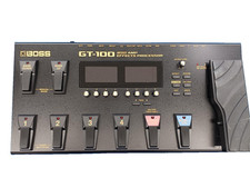 BOSS GT-100 COSM Amp Effects Processor Multi-Effects Guitar Effects Testato