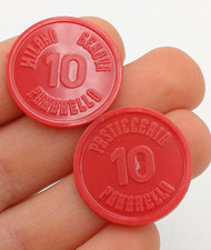 PASTICCERIA PANARELLO   GETTONE / BUONO D'ACQUISTO LIRE 10   - ANNI '70/80