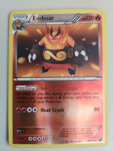 Emboar 114 nero bianco - emboar, 20/114