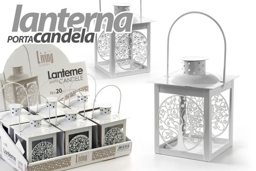 Lanterna porta candela - , in