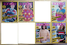 SANDRA-LA MAGLIA CHE FA MODA 1986 n. 1-2-6-8-9 - Prezzo per una rivista