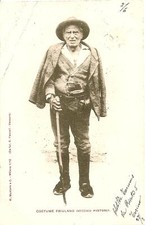 COSTUME FRIULANO  (  VECCHIO PASTORE ).......(  Da fot. G. Pascoli - Venzone )