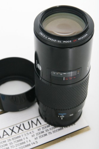 Minolta maxxum 210 - minolta, f4