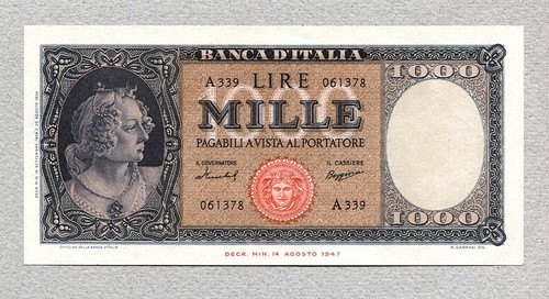 Italia 1000 lire - 1000, p88c