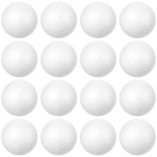  200 palline rotonde in polistirolo solido per decorazioni nuziali, fai da te,