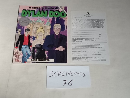 Dylan dog gioco ruolo alta - dylan,