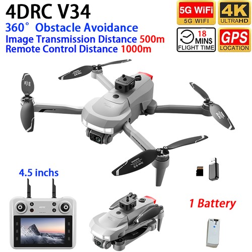 4drc v34 drone gps wifi - 4drc,
