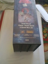 film in videocassette vhs cofanetto trilogia guerre stellari