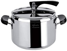 PENTOLA A PRESSIONE LAGOSTINA LA CLASSICA 5 LITRI PER INDUZIONE CON CESTELLO