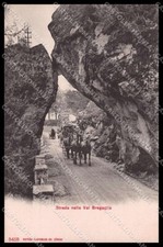 Svizzera Val Bregaglia Grisons Sondrio Diligenza serie 5418 cartolina ZG6143