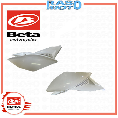 Coppia fianchetti bianchi beta - coppia,