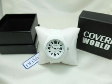 Orologio COVERI WORLD Bianco Quarzo Unisex Silicone Gomma 515vv1625