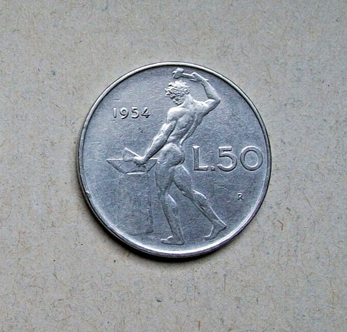 1954 lire vulcano - 1954, 50