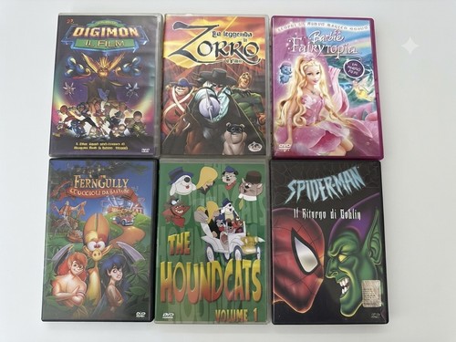 Dvd cartoni animati film - animati,