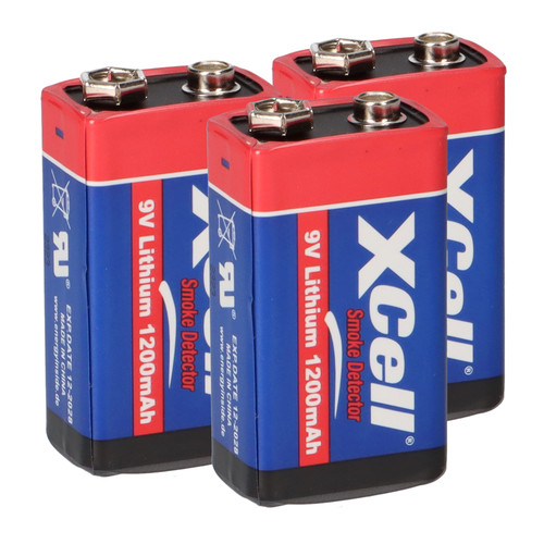Xcelllithium blocco - 9v,