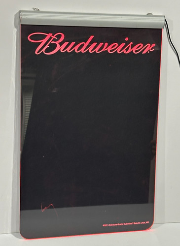 Budweiser insegna espositore - budweiser,