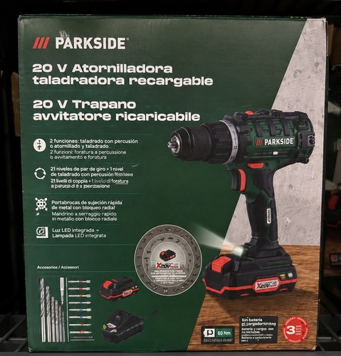 Parkside 20v trapano - parkside,