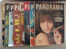 8 riviste Panorama anni 1965