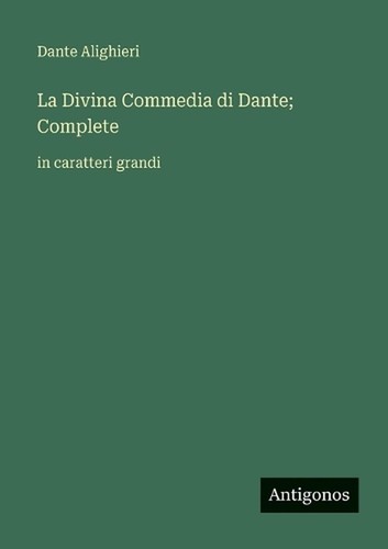 Divina commedia dante - la,