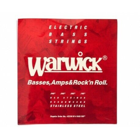 Warwick 42200m red label - red,