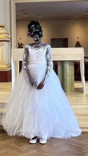 Vestito bambina damigella - vestito,