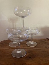 N. 4 BICCHIERI LIQUORE ROSSO ANTICO BUTON VINTAGE Modernariato Design