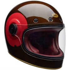 Casco Bell Bullitt GT Carbon TT Gloss ECE 22.06 rosso aperto