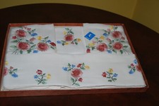 Lenzuolo+ 2 federe • Ricamate a mano • Lino misto • Vintage