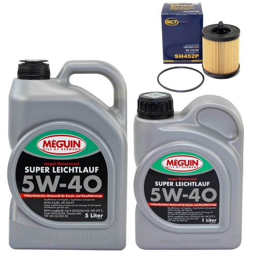 Olio motore set 40 - set, 5w-40
