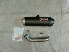 Silenziatore Mivv Oval Carbon Cap Per Moto Guzzi V85 TT 2019/2024