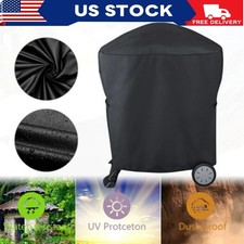 27Inch BBQ Rolling Cart Grill