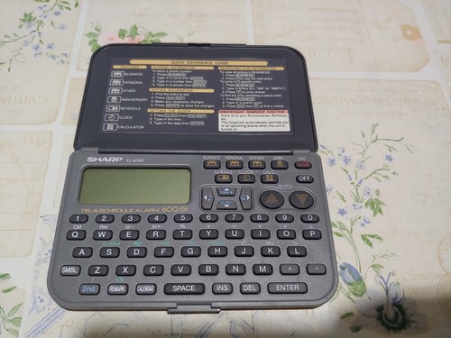 Sharp 6390 agenda - el-6390,