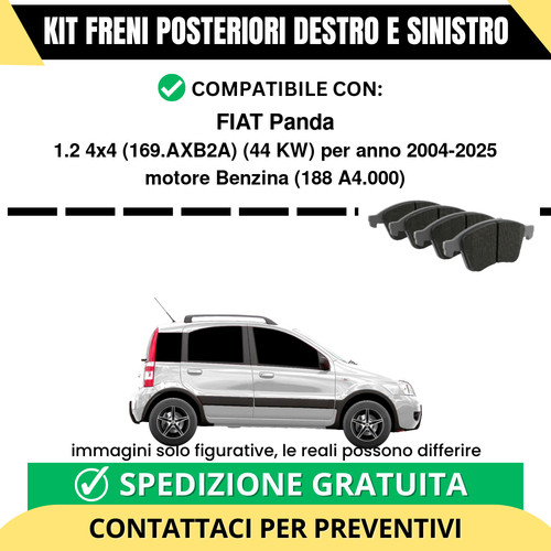 Pastiglie freno posteriori - freno,